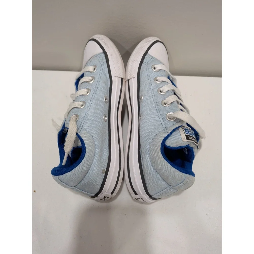 Converse Chuck Taylor All Star Kids Low Top Canvas Sneaker Blue US 1 A03967F